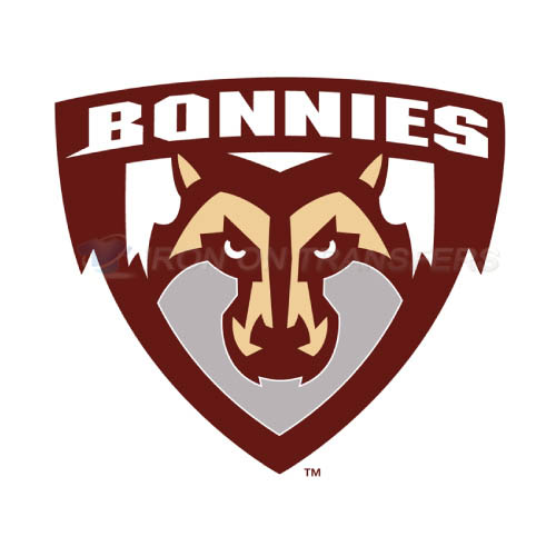 St. Bonaventure Bonnies Iron-on Stickers (Heat Transfers)NO.6320